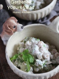 インドの味★ひよこ豆のヨーグルトサラダ-レシピのメイン写真