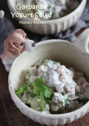インドの味★ひよこ豆のヨーグルトサラダ-レシピのメイン写真
