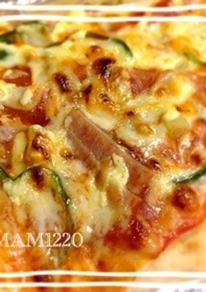 簡単シンプル！スパムピザ♪-レシピのメイン写真