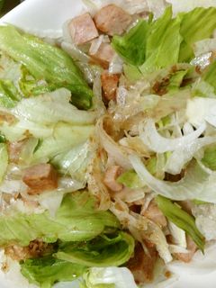 SPAMと新玉ねぎのサラダ-レシピのメイン写真