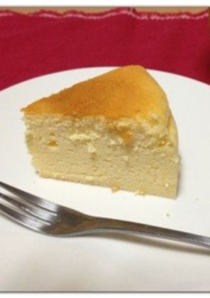 簡単*スフレチーズケーキ-レシピのメイン写真