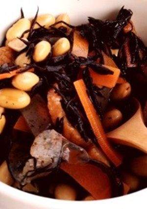 超簡単！体に優しいひじきの煮物-レシピのメイン写真