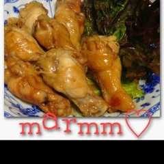รูปของ ご飯が進む♪鶏手羽元マーマレードてり煮♪