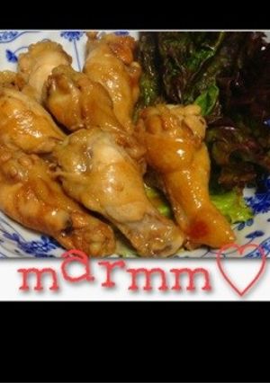 ご飯が進む♪鶏手羽元マーマレードてり煮♪-レシピのメイン写真