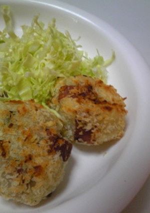 シンプル材料で♪スパムの揚げないコロッケ-レシピのメイン写真