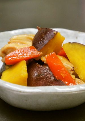 さつまいもの煮物-レシピのメイン写真
