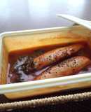 鶏ささみとスイートバジルのトマト煮込み