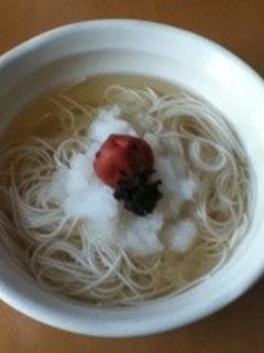 さっぱりにゅうめん-レシピのメイン写真