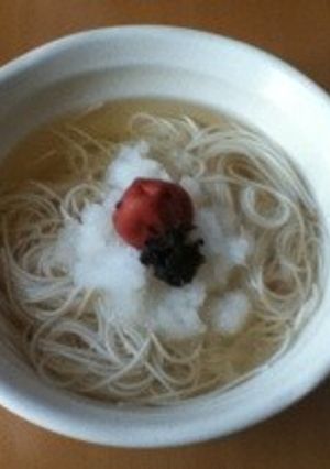 さっぱりにゅうめん-レシピのメイン写真