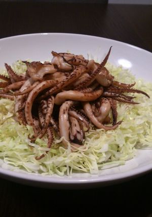 イカゲソバター醤油-レシピのメイン写真