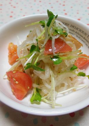 大根で中華風サラダ-レシピのメイン写真