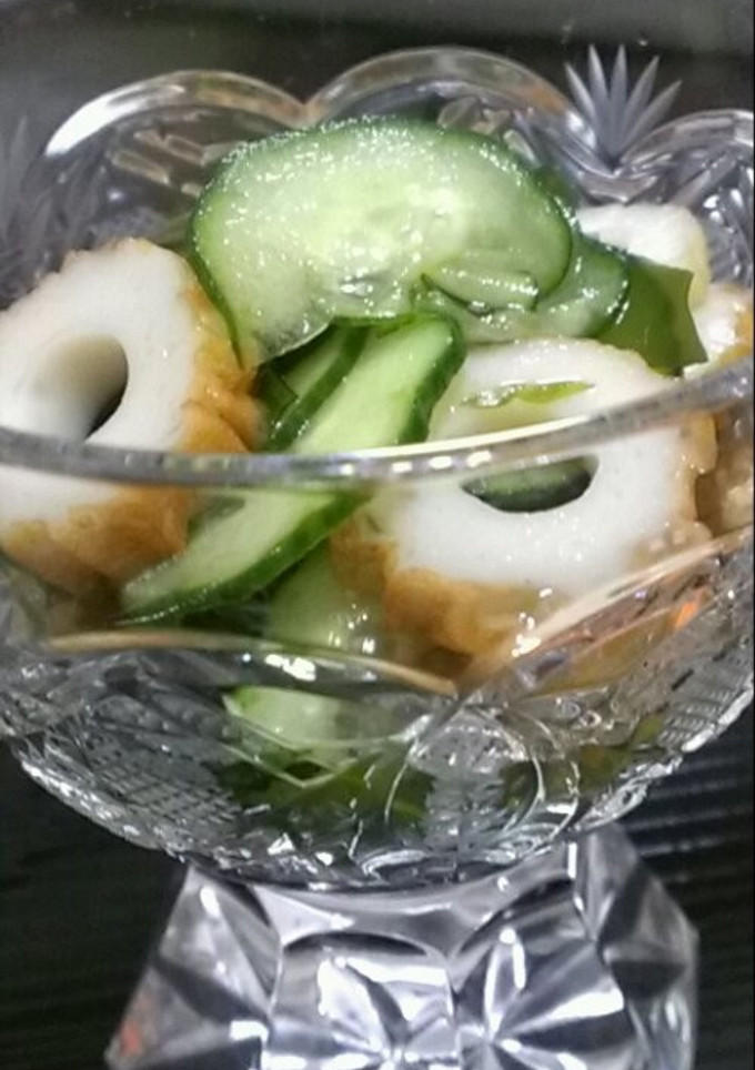 ちくわときゅうりの酢の物-レシピのメイン写真