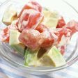 *アボカドとトマトの ワサマヨ和え*