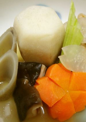 野菜とお揚げの煮物-レシピのメイン写真