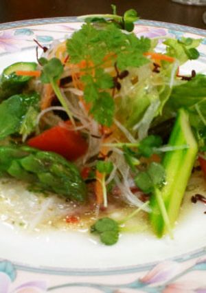 カルパッチョ風☆野菜たっぷりサラダ-レシピのメイン写真