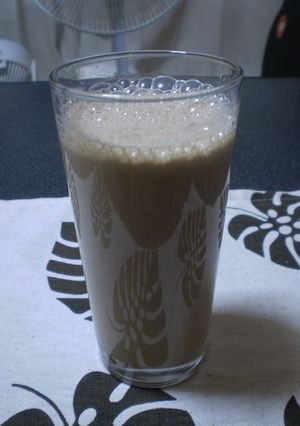 ダイエットに”コーヒーバナナミルク”-レシピのメイン写真