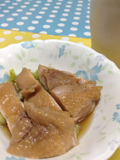 漬けて蒸すだけヘルシー☆しょう油鶏-レシピのメイン写真