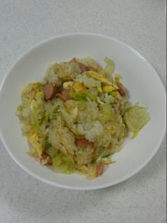 簡単★レタスチャーハン♪-レシピのメイン写真