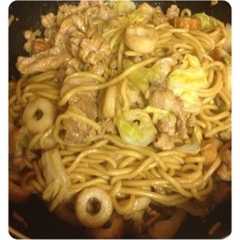 ちゃんぽん麺の焼きそば-レシピのメイン写真