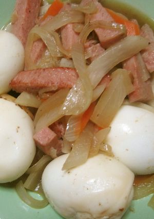 SPAMで簡単夕食おかず-レシピのメイン写真
