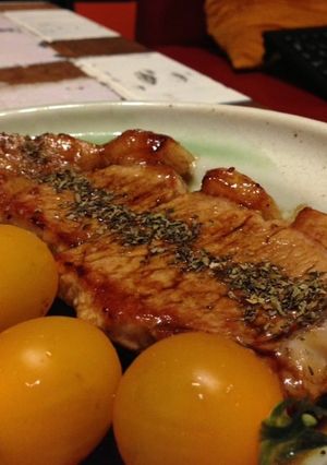 ポークソテーのバルサミコソース-レシピのメイン写真