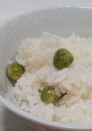 【覚書】春が旬～おばあちゃんの豆ご飯～-レシピのメイン写真