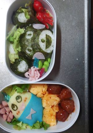 遠足★ご当地ゆるキャラ弁-レシピのメイン写真