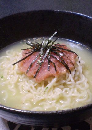 サッポロ一番めんたい塩ラーメン-レシピのメイン写真