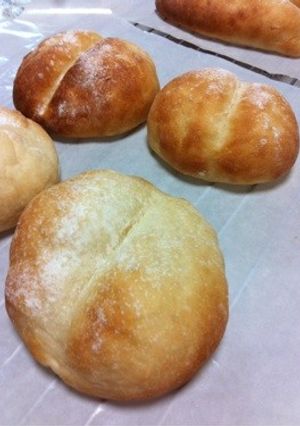 じゃがいもが入ったソフトフランス-レシピのメイン写真