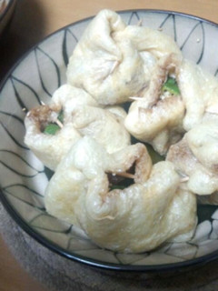まぐろ♡おくらインザ油揚げ!-レシピのメイン写真