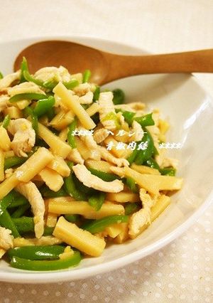 安くても美味✿柔らか胸肉の青椒肉絲-レシピのメイン写真