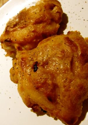 ピーナッツソース漬け♪ローストチキン-レシピのメイン写真