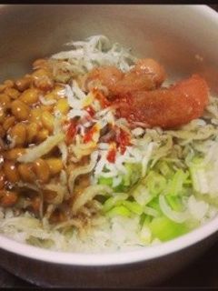 ☆簡単!納豆ご飯ん☆-レシピのメイン写真
