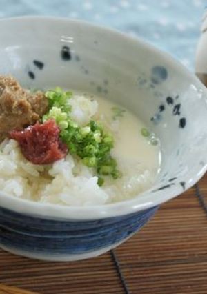 ごまだし豆乳茶漬け-レシピのメイン写真