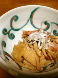 タケノコのポン酢炒め-レシピのメイン写真
