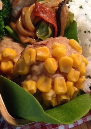 お弁当用コーンかのこ肉団子-レシピのメイン写真