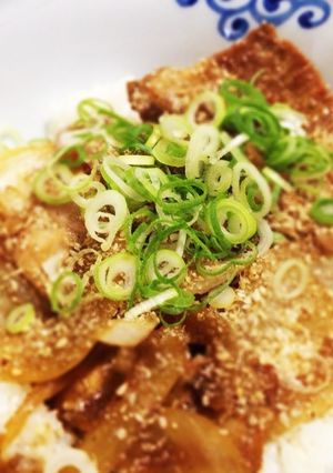 牛丼屋さんの生姜焼き丼-レシピのメイン写真