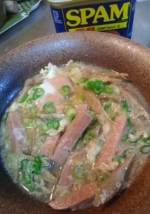 SPAM で簡単柳川風-レシピのメイン写真