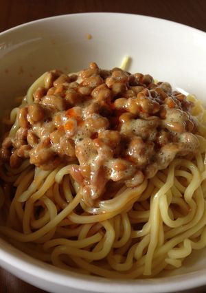 梅納豆ｄｅピリ辛冷やし中華風♡-レシピのメイン写真