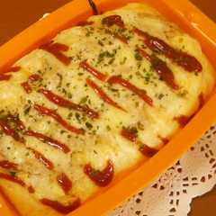 รูปของ コストコパンケーキミックスで簡単ツナパン