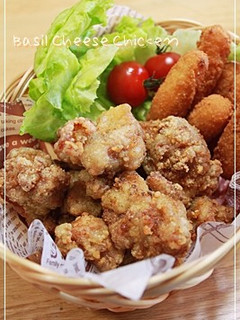 バジルチーズ唐揚げ-レシピのメイン写真