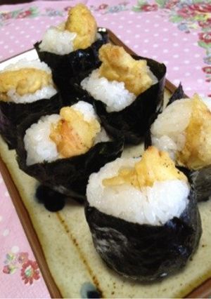 鶏天むす-レシピのメイン写真