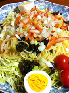 揚げかまぼこ入 中華風焼そば スープ付-レシピのメイン写真