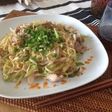 簡単!豚肉とネギのシンプル塩焼きそば