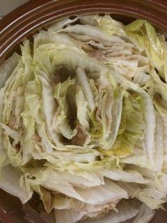 超簡単白菜と豚バラの重ね煮☆レンジでも可-レシピのメイン写真