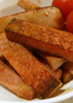 カレー味♪スパム炒め-レシピのメイン写真