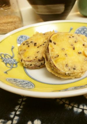＊お弁当に＊さつま芋の胡麻天ぷら＊-レシピのメイン写真