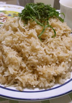 しらすの炊き込みご飯-レシピのメイン写真