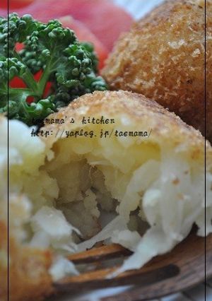 新玉ねぎい～っぱい!!!新玉ねぎコロッケ-レシピのメイン写真