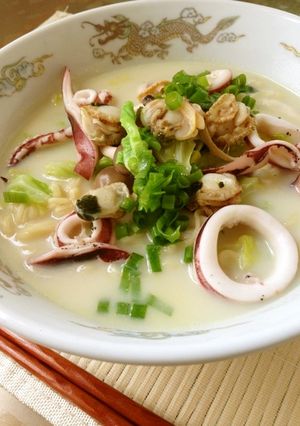 サッポロ一番シーフード塩らーめん-レシピのメイン写真